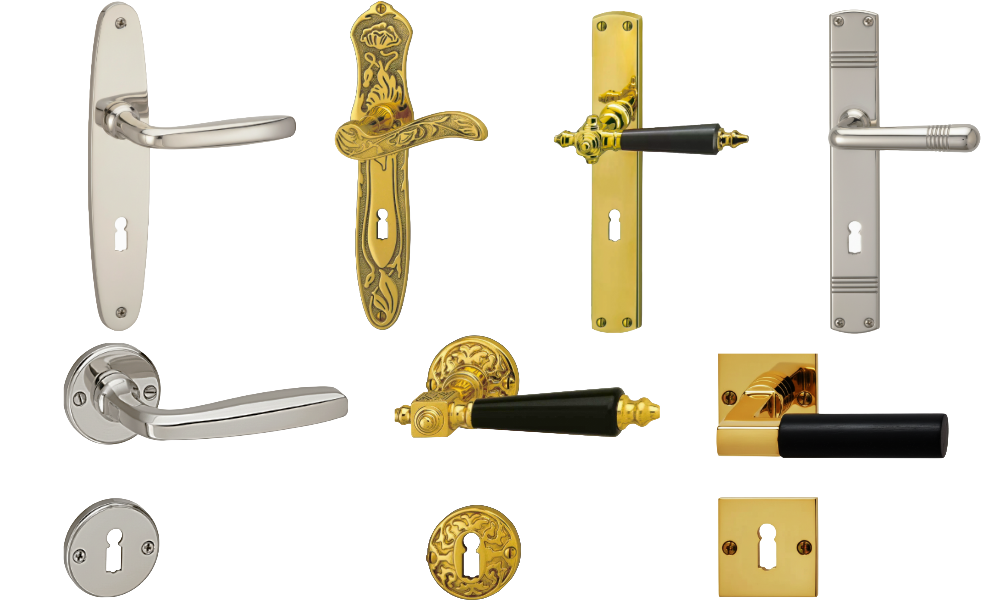 Türdrücker-Garnitur