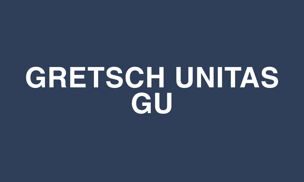 Gretsch-Unitas GU - Schließbleche