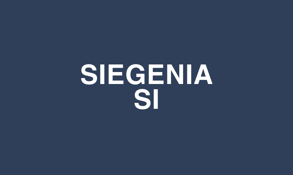 Siegenia SI - Kipp-Schließbleche