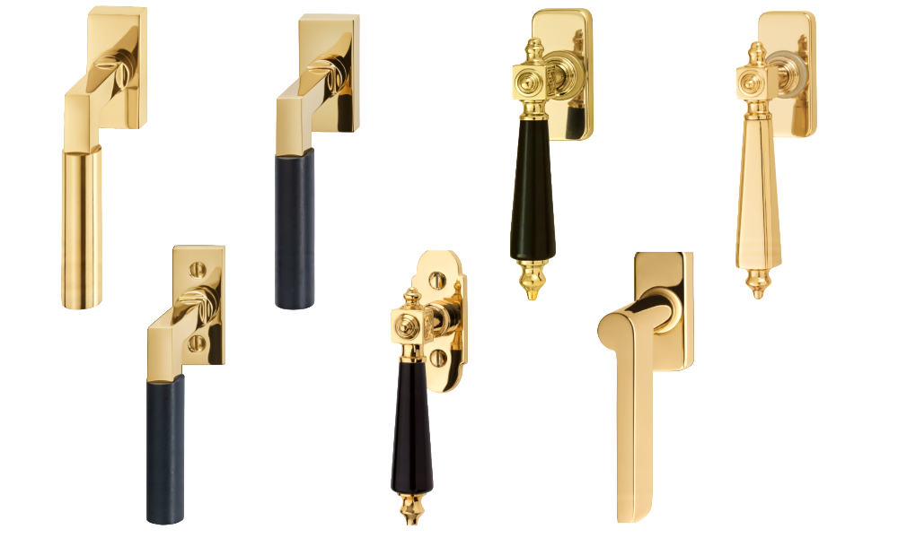 Fenstergriffe Messing