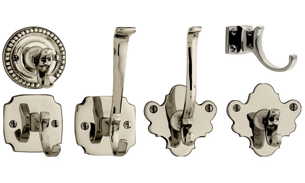  Messing - Vernickelt - Garderobe