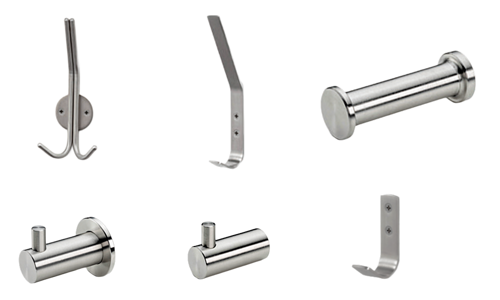 Edelstahl - Garderobe