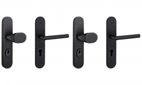 Edelstahl Black Frosted 