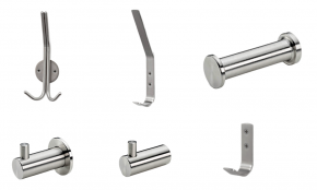 Edelstahl - Garderobe