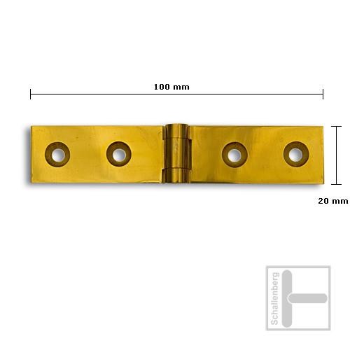 Tischband Messing