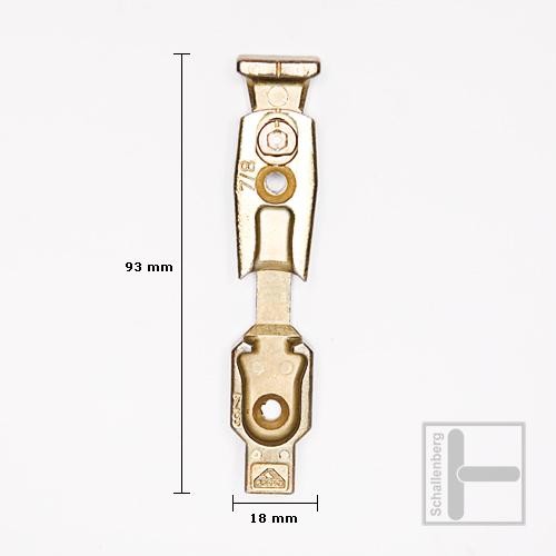 Kipp-Schließblech Roto R604-C52