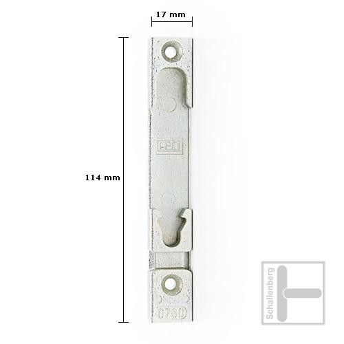 Kipp-Schließblech Siegenia SI 0760