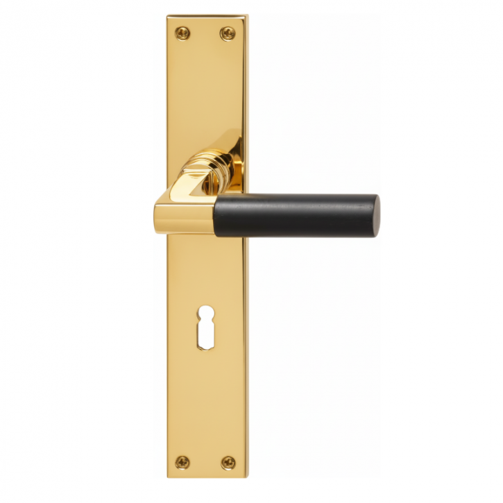 Langschild-Garnitur BAUHAUS Weimar Ebenholz