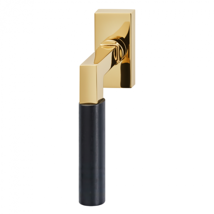 Fenstergriff BAUHAUS mit Ebenholzhandhabe