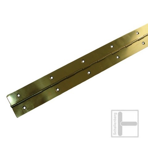 Stangenscharnier / Klavierband 32 mm Massiv-Messing