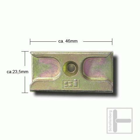 Schließblech Siegenia SI 0608-4