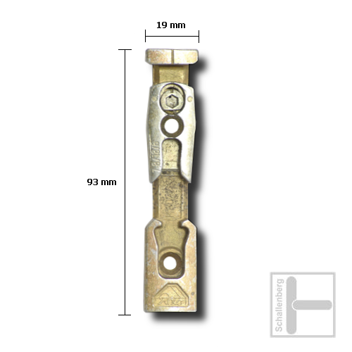 Kipp-Schließblech Roto K607-A12 (K604-A12)