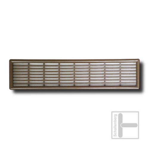 Lüftungsgitter Kunststoff | Braun| 028.R.01.BR