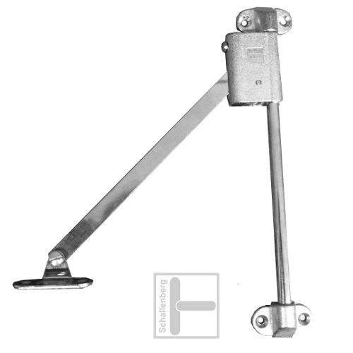 Bremsklappenhalter mit  Lager Klassik  6/200