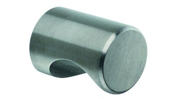 Möbelknopf Edelstahl matt gebürstet