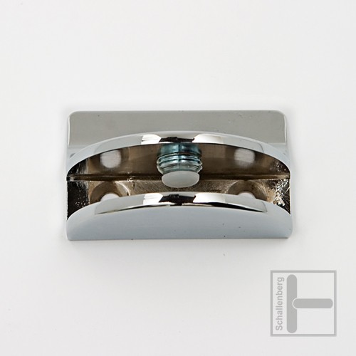 Glasplattenhalter 200421 Chrom poliert
