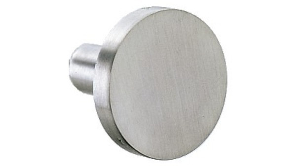 Möbelknopf Aluminium Silberfarbig eloxiert
