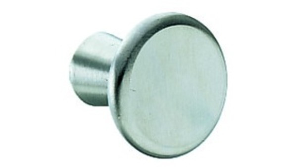 Möbelknopf Aluminium farbl.elox.