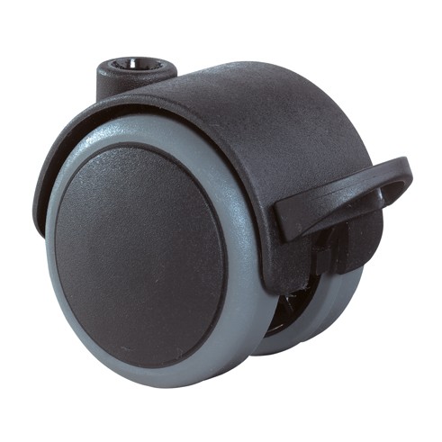 Kunststoff-Doppelrolle mit Feststeller F8604008