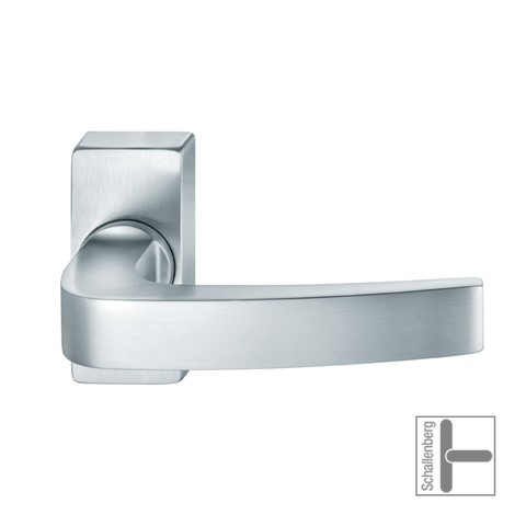 FH- Rahmentürdrücker FSB 09 1163 Edelstahl eckige Rosette