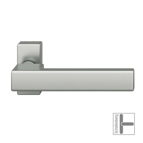 Rahmentürdrücker FSB 09 1183 Edelstahl eckige Rosette