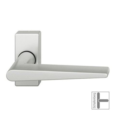 FH- Rahmentürdrücker FSB 09 1005 Edelstahl eckige Rosette