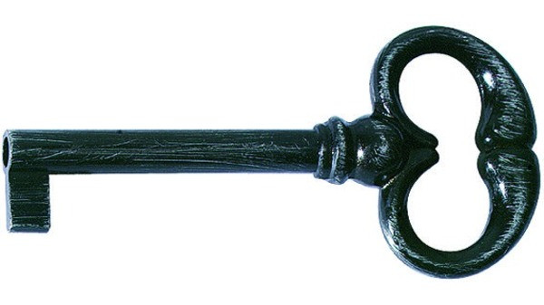 Möbelschlüssel Schmiedeisern geschmiedet