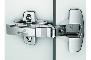Topfband HETTICH Sensys 8645i, Mittelband mit intergrierter Dämpfung, zum Anschrauben