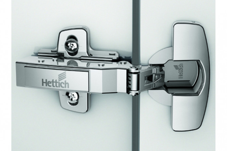 Topfband HETTICH Sensys 8645i, Innenband, inkl. Montageplatte zum Anschrauben