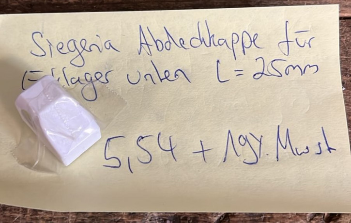 Abdeckkappe Siegenia SI Ecklager unten Abdeckkappe Siegenia SI Ecklager unten