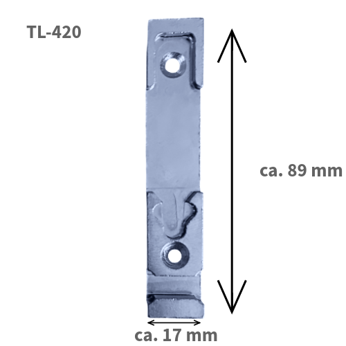 Kipp-Schließblech Siegenia SI TL-0420 Nachbau Kipp-Schließblech Siegenia SI TL-0420 Nachbau