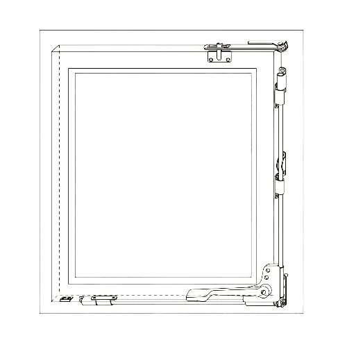 Dreh Kipp Beschlag Einbohrbändern