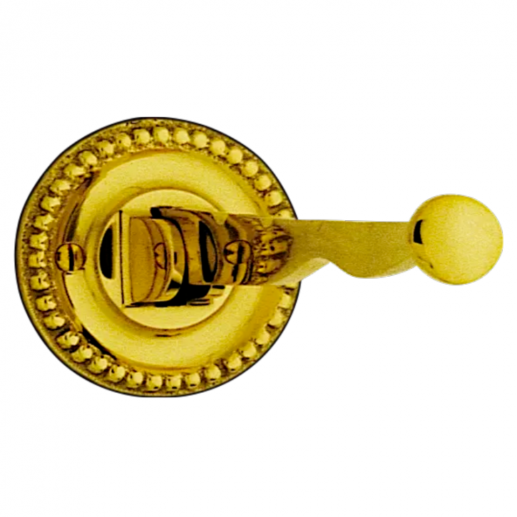 Klapp-Haken Messing poliert