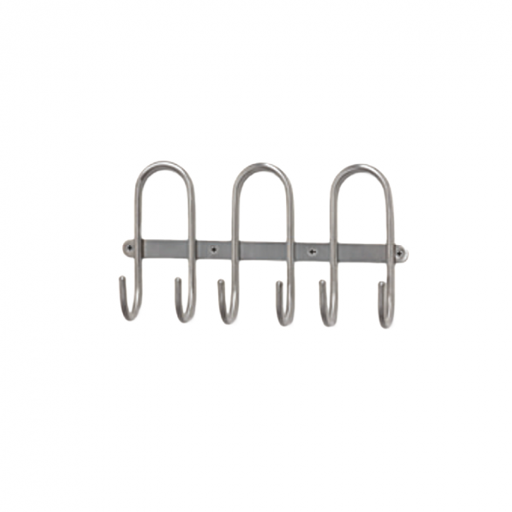 Edelstahl-Garderobenhaken