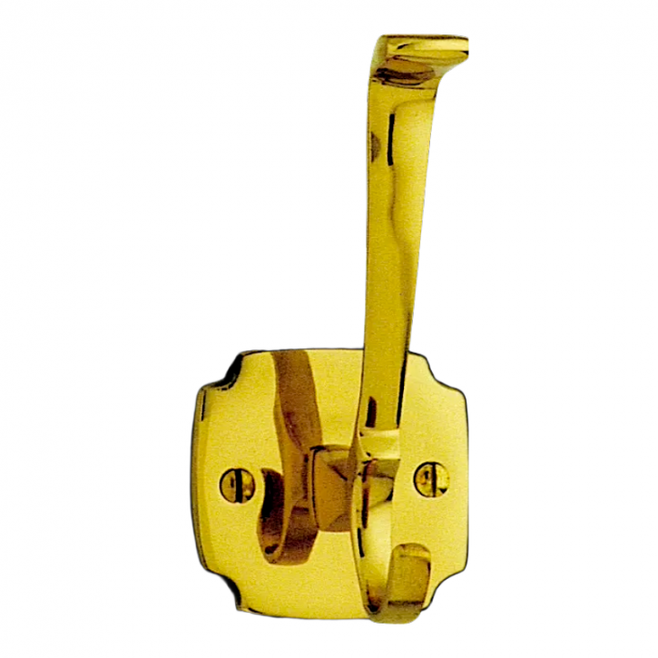 Garderobenhaken Huthaken Messing