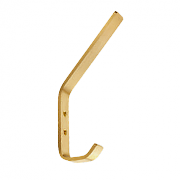 Garderobenhaken Messing matt