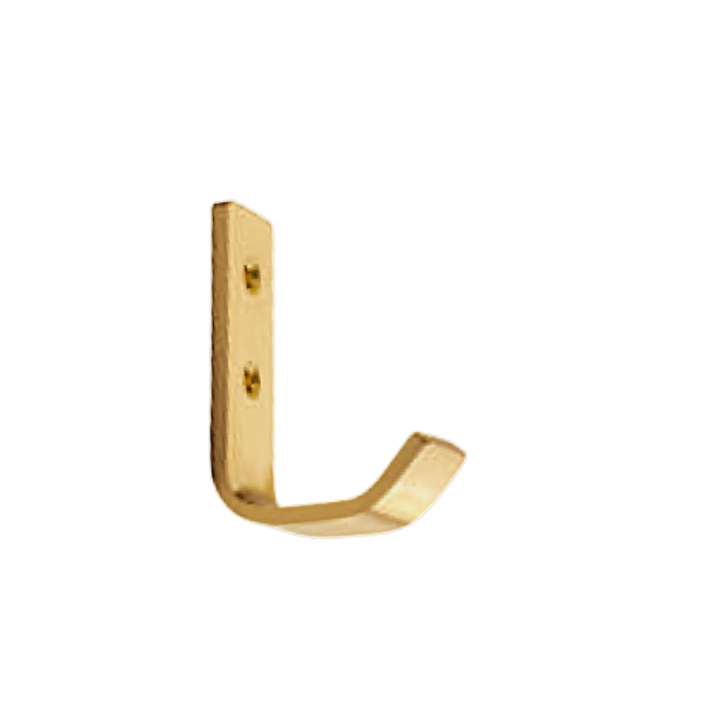 Garderobenhaken Messing matt