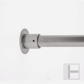 Edelstahl-Rohr 20 mm Mit Wandlagern / 100 cm