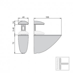 Bodenträger Pelikan 51122