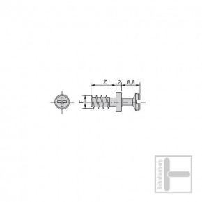 Gewindebolzen Ø 6 mm x 11 mm