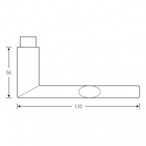 Türdrücker-Garnitur FSB-1108 | Aluminium Profil-Zylinder
