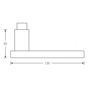 Türdrücker-Garnitur FSB-1003 | Edelstahl Profil-Zylinder