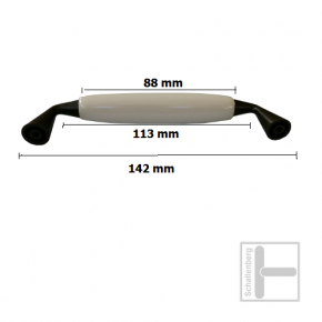Porzelangriff 334 H 3 110 cm