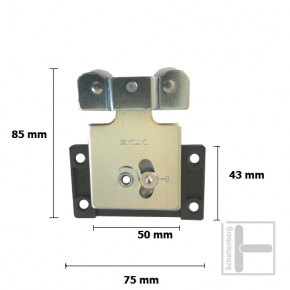 Schiebetürrolle EKU Combino 35