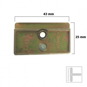 Schließblech Roto K 605 A 718