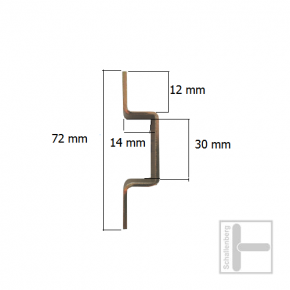 Schlaufe 16 a ( 2 Schraublöcher)