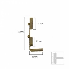 Kipp - Schliessblech WSK K - 1