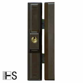 Dachfensterschloss ABUS DF88 Braun