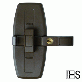 Doppelflügel-Schloss ABUS DFS95 Braun