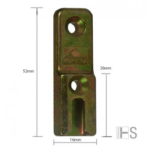 Schließblech Roto M330A818 357 903